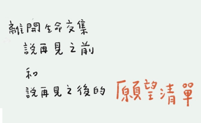 練習29-1 願望清單